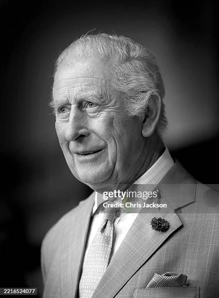 King Charles III visits Cartwright Hall, an art gallery and community cultural space in Bradford’s Lister Park on May 15, 2025 in Bradford, England....