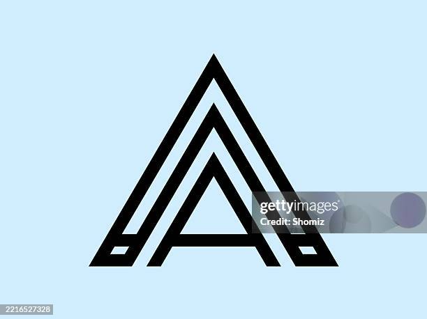 schriftzug "buchstabe a" - initials stock-grafiken, -clipart, -cartoons und -symbole