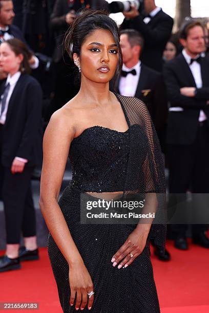 Guest attends the "La Venue De L'avenir" red carpet at the 78th annual Cannes Film Festival at Palais des Festivals on May 22, 2025 in Cannes, France.