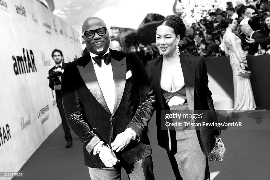 Maria Soccor Maria Soccor attends the amfAR Gala Cannes 2025 presented by Chopard ...