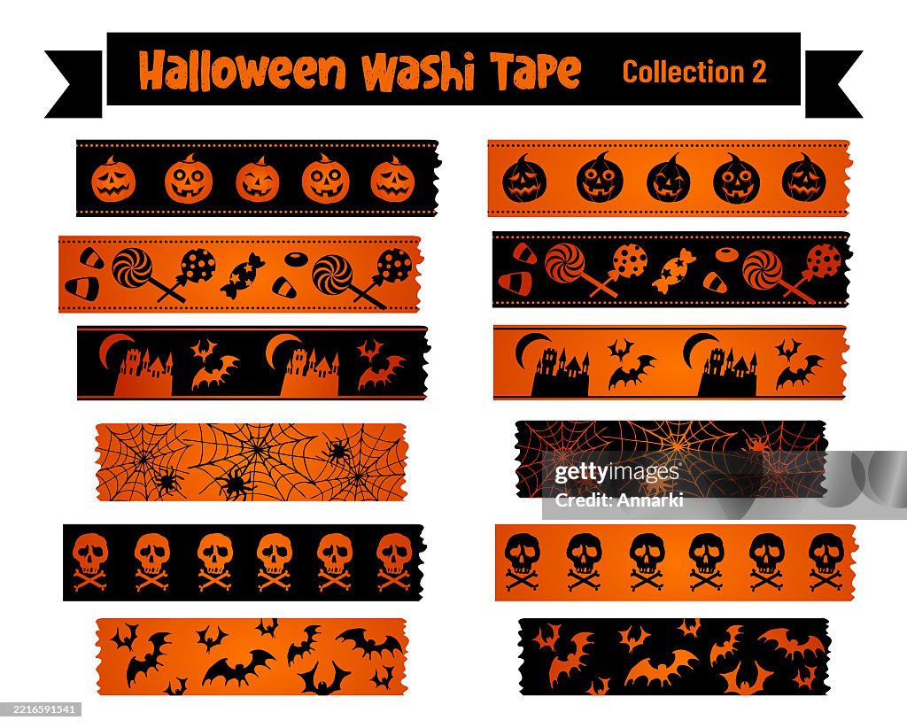 Halloween Washi Tape Collection 2