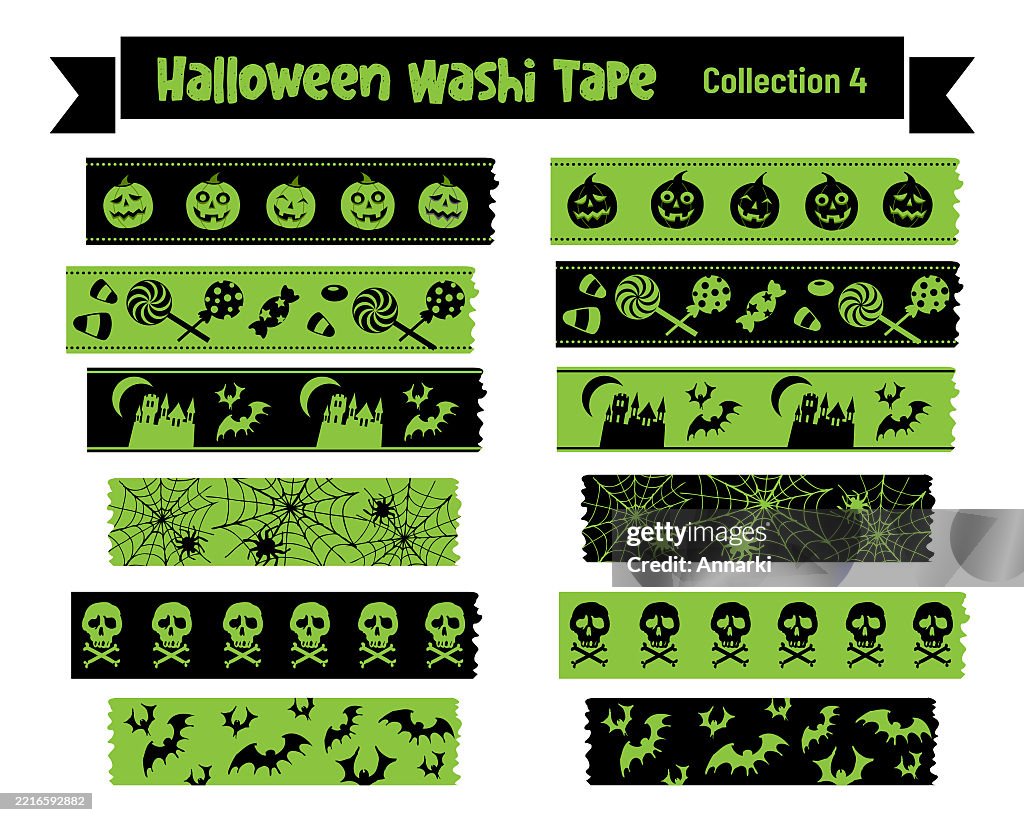 Halloween Washi Tape Kollektion 4