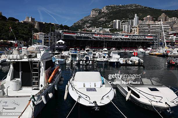 View ahead of the Formula 1 Grand Prix of Monaco at Circuit de Monaco in Monaco on May 25, 2025.