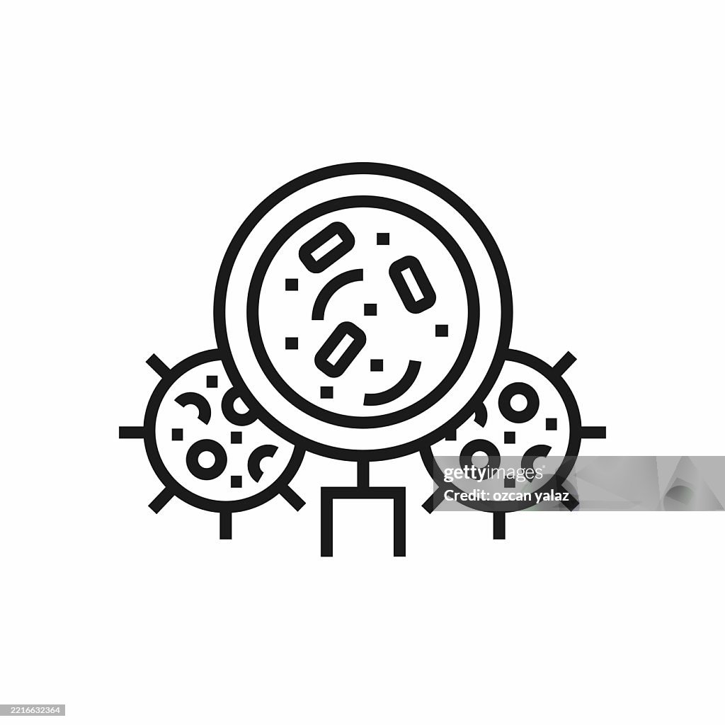 Diabetes Related Line Icons Set. Pixel perfect, editable stroke. Vector illustration.