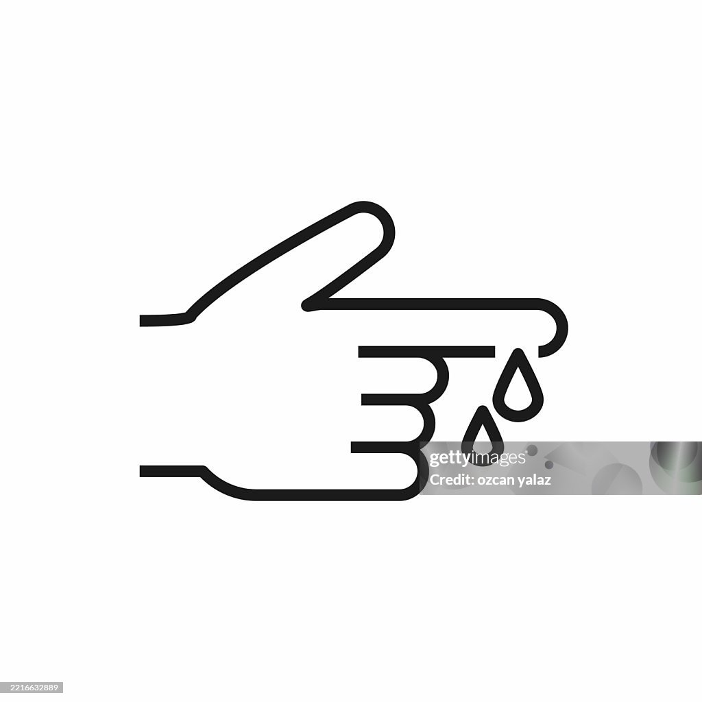 Diabetes Related Line Icons Set. Pixel perfect, editable stroke. Vector illustration.