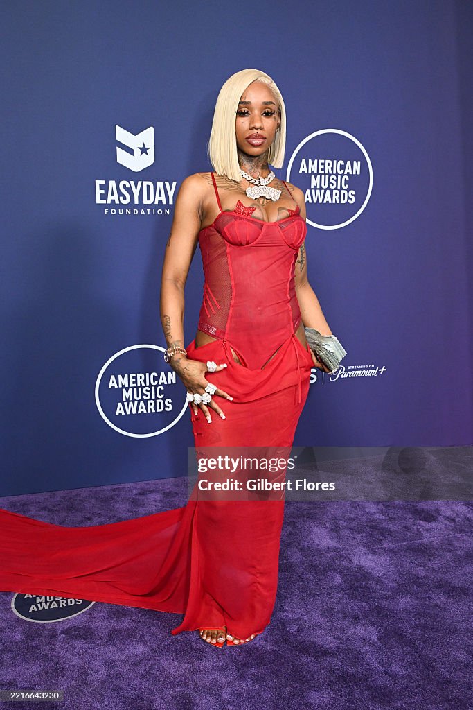 Sexyy Red at the 2025 American Music Awards held at the Fontainebleau ...