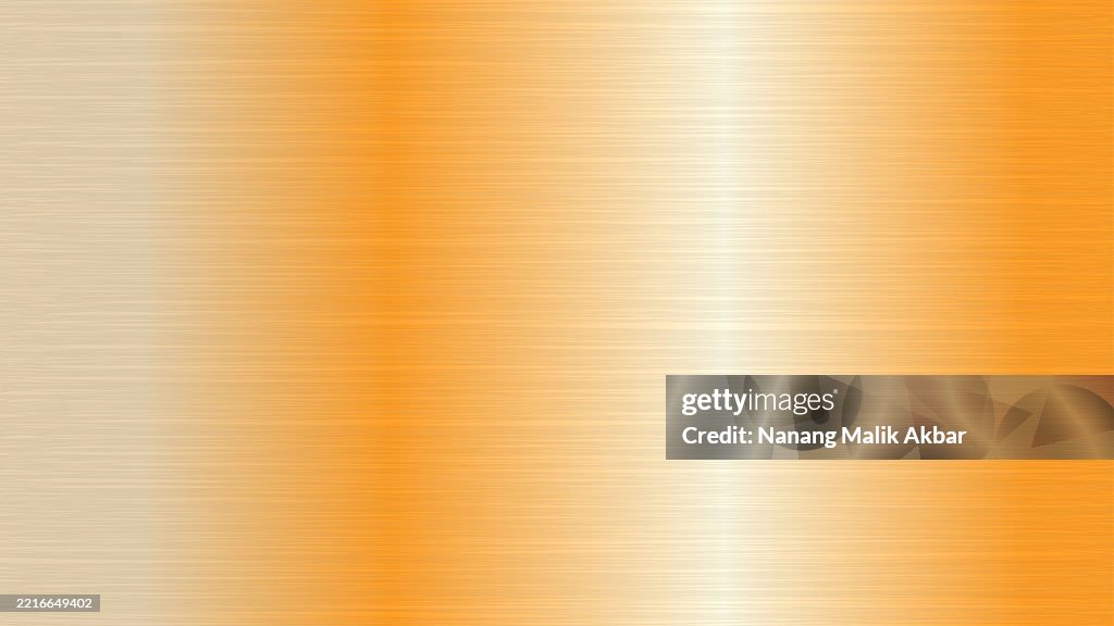 Metallic Gold Gradient Texture for Background Design