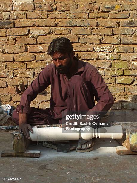 Jhandi Area Jhandi Phases Through Different Processes Of Production High-Res Stock ...
