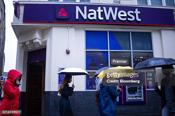 NatWest Group Plc bank branch in London, UK, on Tuesday, May 27, 2025. Freed from the clutches of government ownership, NatWest is getting ready to...