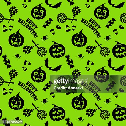 Halloween Seamless Pattern Halloween Seamless Pattern