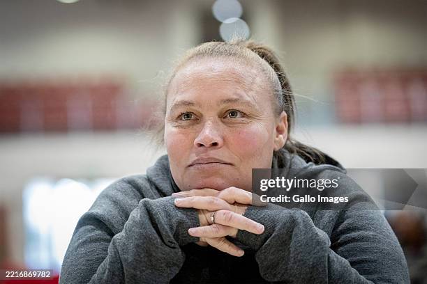 Kelly Smith appear at court during sentencing proceedings in the Joshlin Smith kidnapping trial at the White City Multipurpose Centre on May 27, 2025...