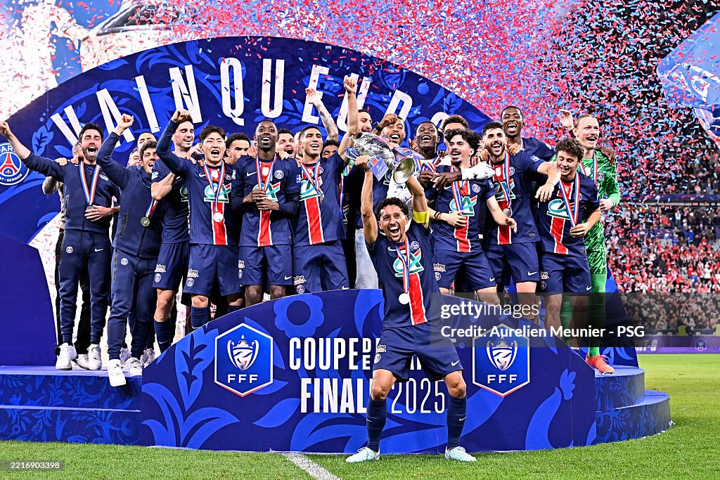 Paris Saint-Germain FC v Stade Reims - French Cup Fina