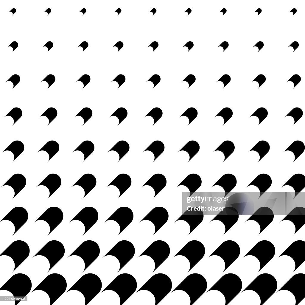 A Dynamic Pattern Featuring Alternating Shapes In Black And White Ideal ...