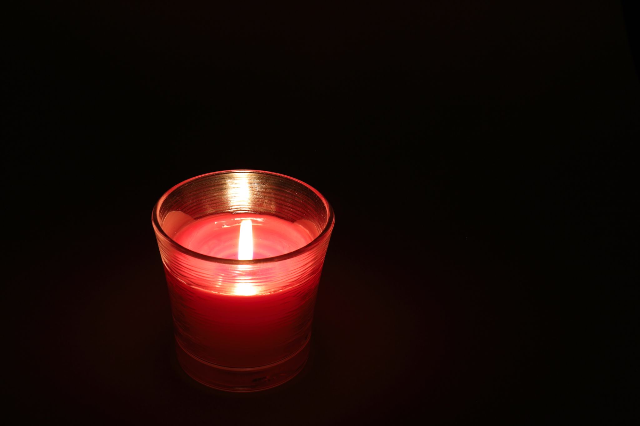 burning candles