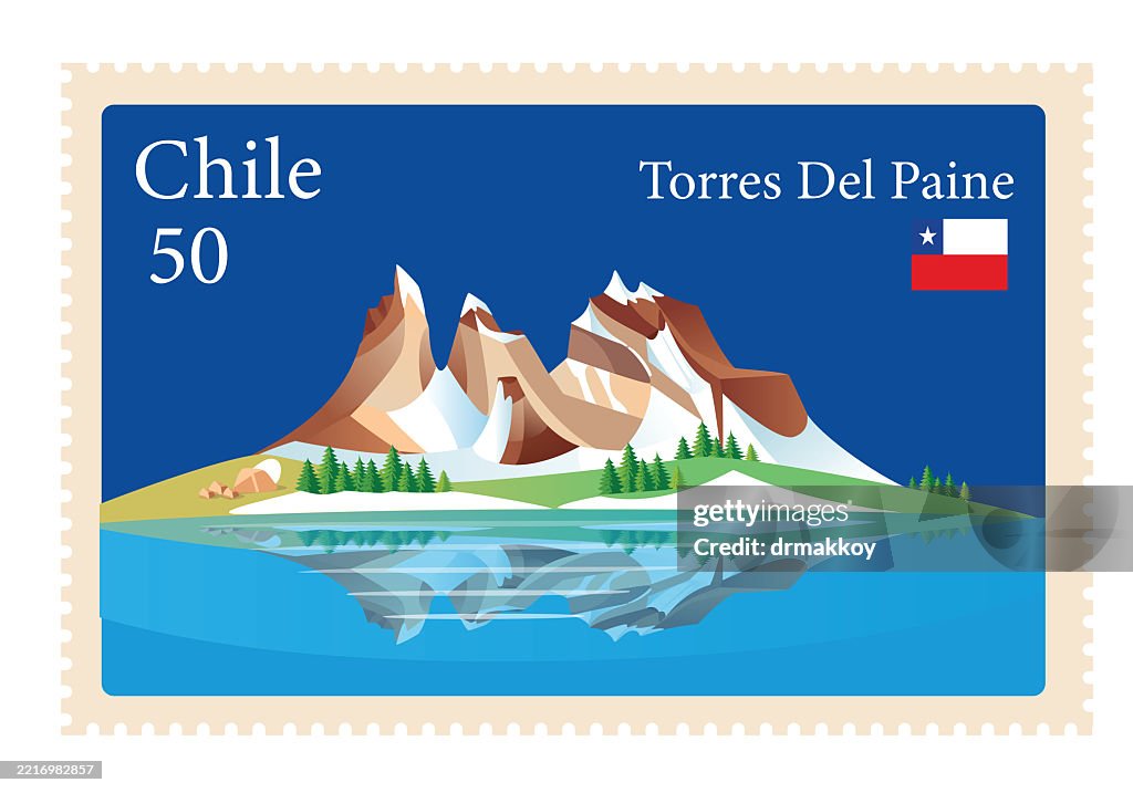 Torres del Paine Mountains, Patagonia