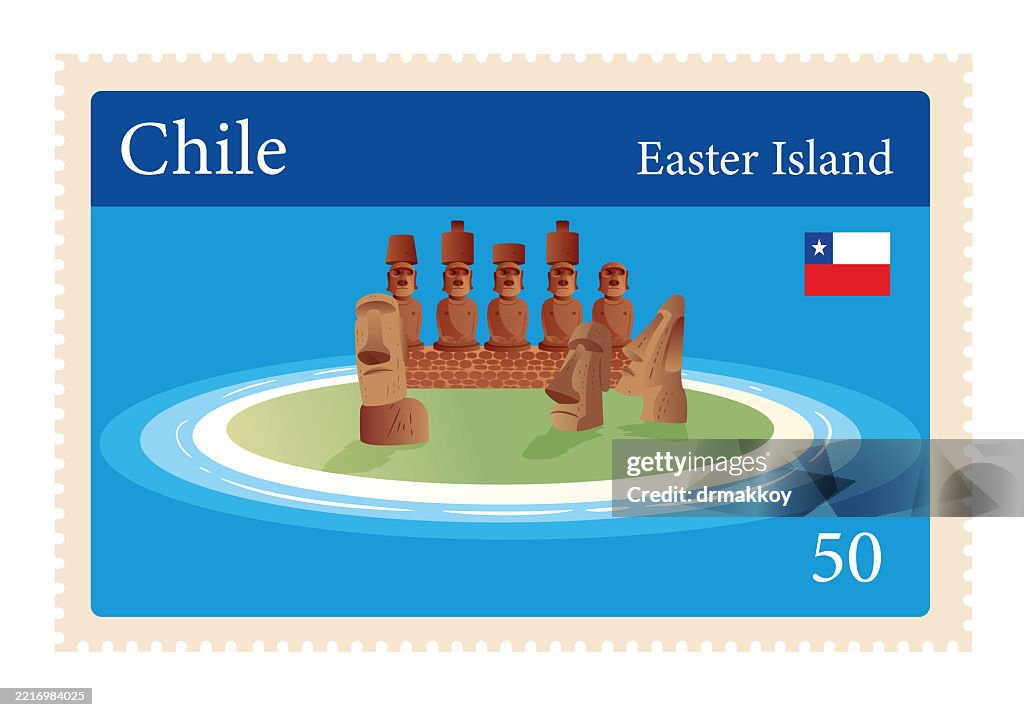 Easter Island Stamp