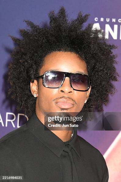 D4dd Rapper American Recording Artist d4vd attends the photocall for Crunchyroll ...