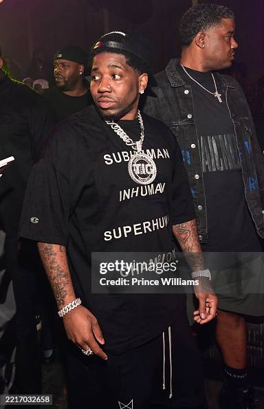 Lucci Rapper Pink Rapper YFN Lucci attends Opium Saturdays at Opium on May 24, 2025 in ...