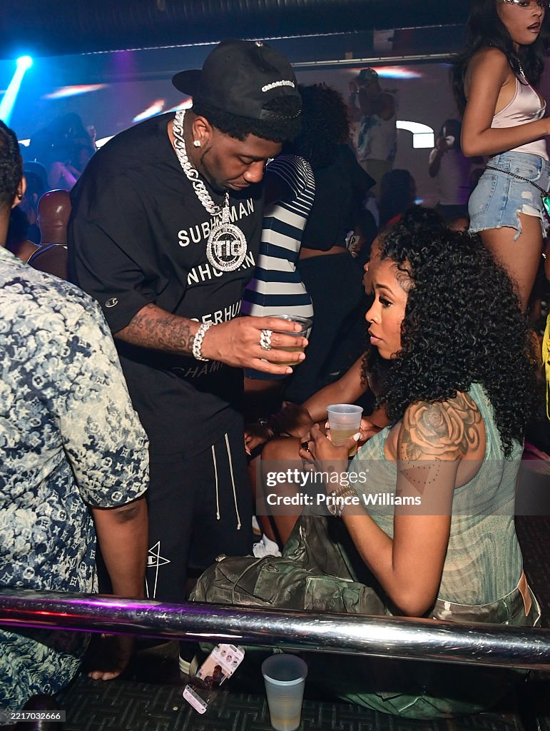 Lucci Rapper Pink Rapper YFN Lucci attends Opium Saturdays at Opium on May 24, 2025 in ...