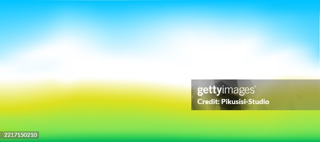 Nature summer background with green grass and blue sky. Nature summer background with green grass and blue sky.
