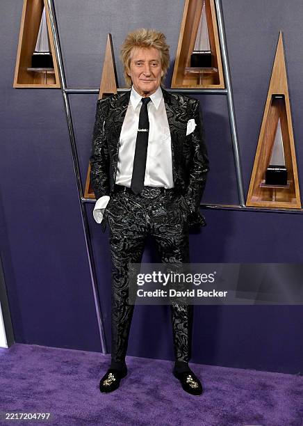 Rod Stewart attends the 2025 American Music Awards at Fontainebleau Las Vegas on May 26, 2025 in Las Vegas, Nevada.