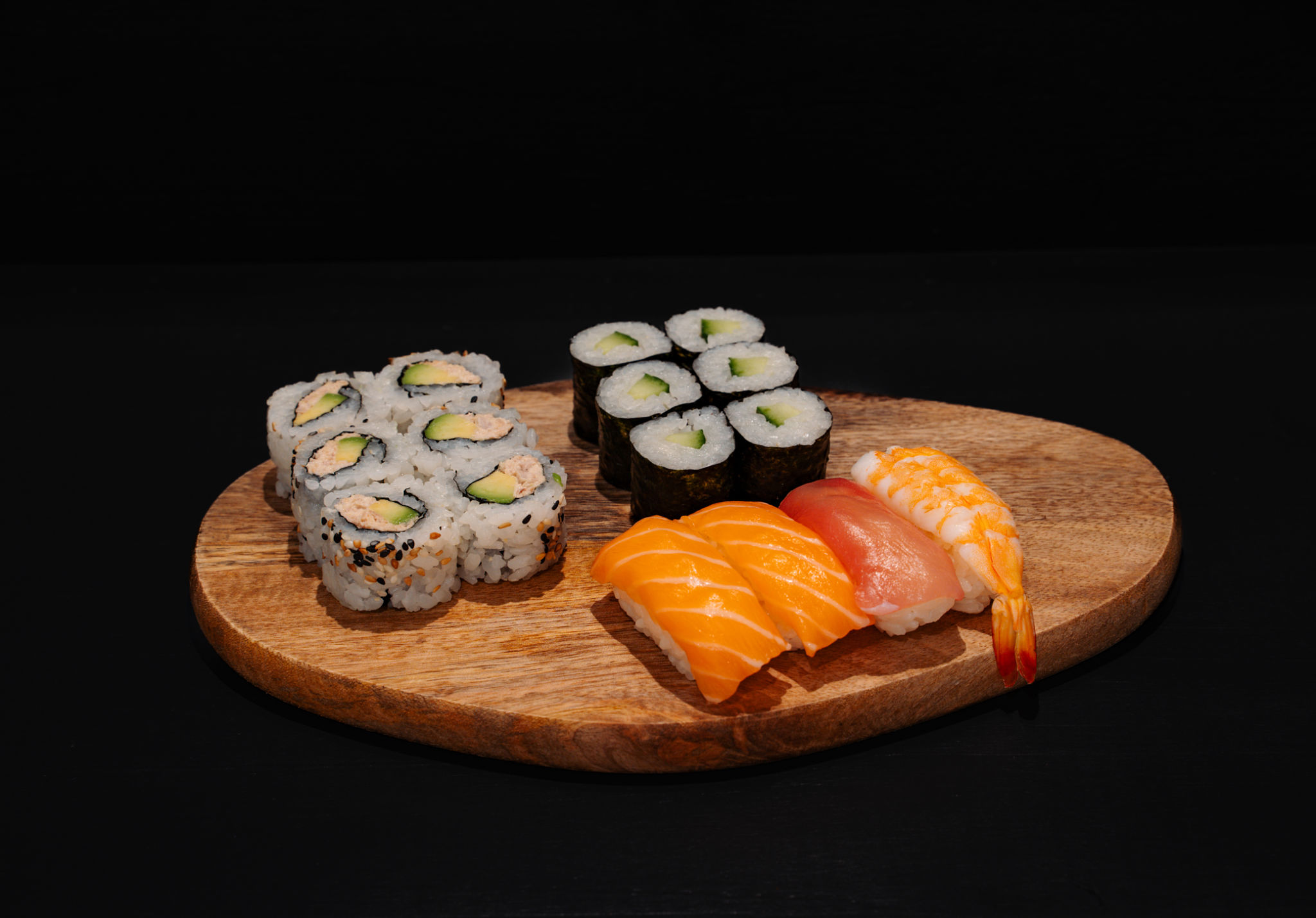 sushi plate art