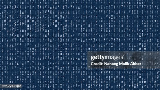 Binary Code Pattern Background Binary Code Pattern Background