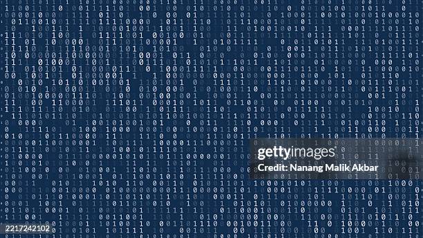 binary code pattern background - computer coding background stock illustrations