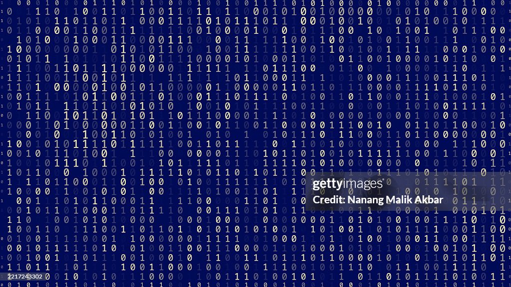 Binary Code Pattern Background High-Res Vector Graphic - Getty Images