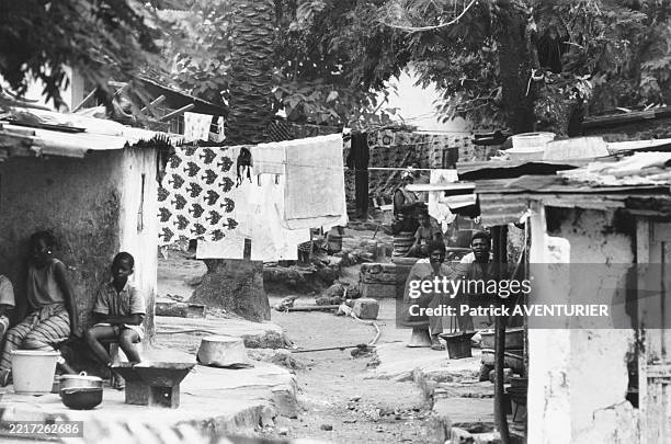 Ancien camp d'internement des prisonniers politiques, le Camp Boiro, ou Camp Mamadou-Boiro, dans le quartier Camayenne, de la capitale Conakry, en...