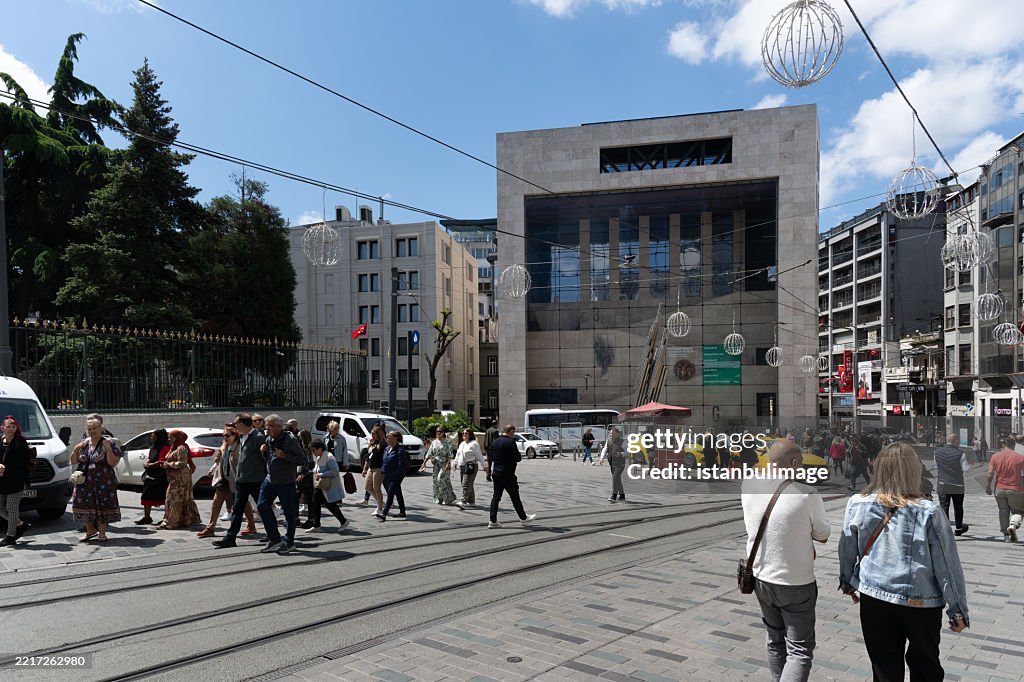Yapı Kredi Culture and Arts Center on Istiklal Street, Istanbul