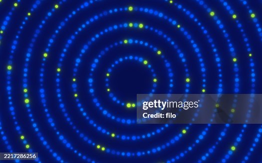 Blue Dot Circle Glow Background Blue Dot Circle Glow Background
