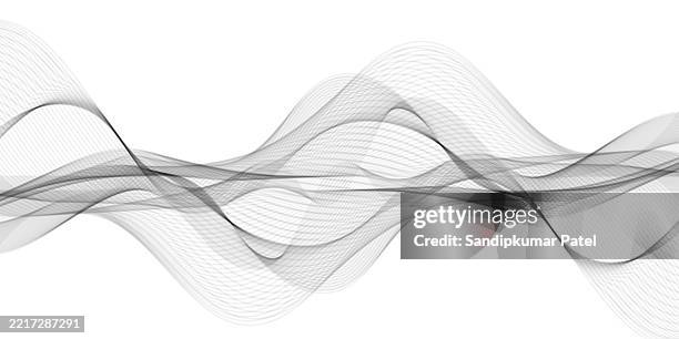 abstract gray wave background. - transparent texture stock illustrations