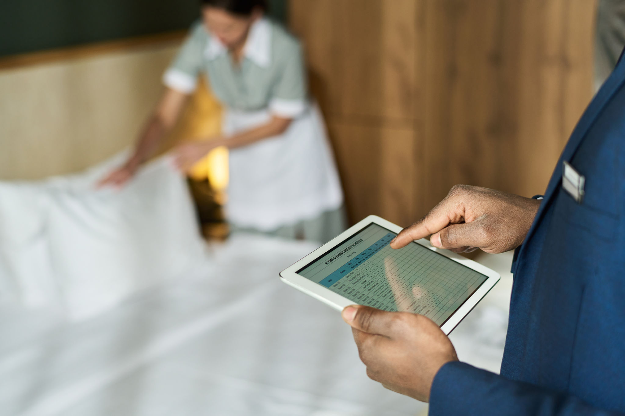 cleaning service schedule