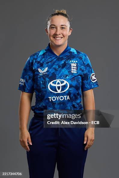 Capsey Alice Capsey of England poses during the England Women ODI portrait ...