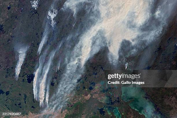 Massive fires are sweeping across Saskatchewan, triggering evacuations in areas like Little Bear Lake, Whiteswan, Whelan Bay, and Piprell Lake. This...