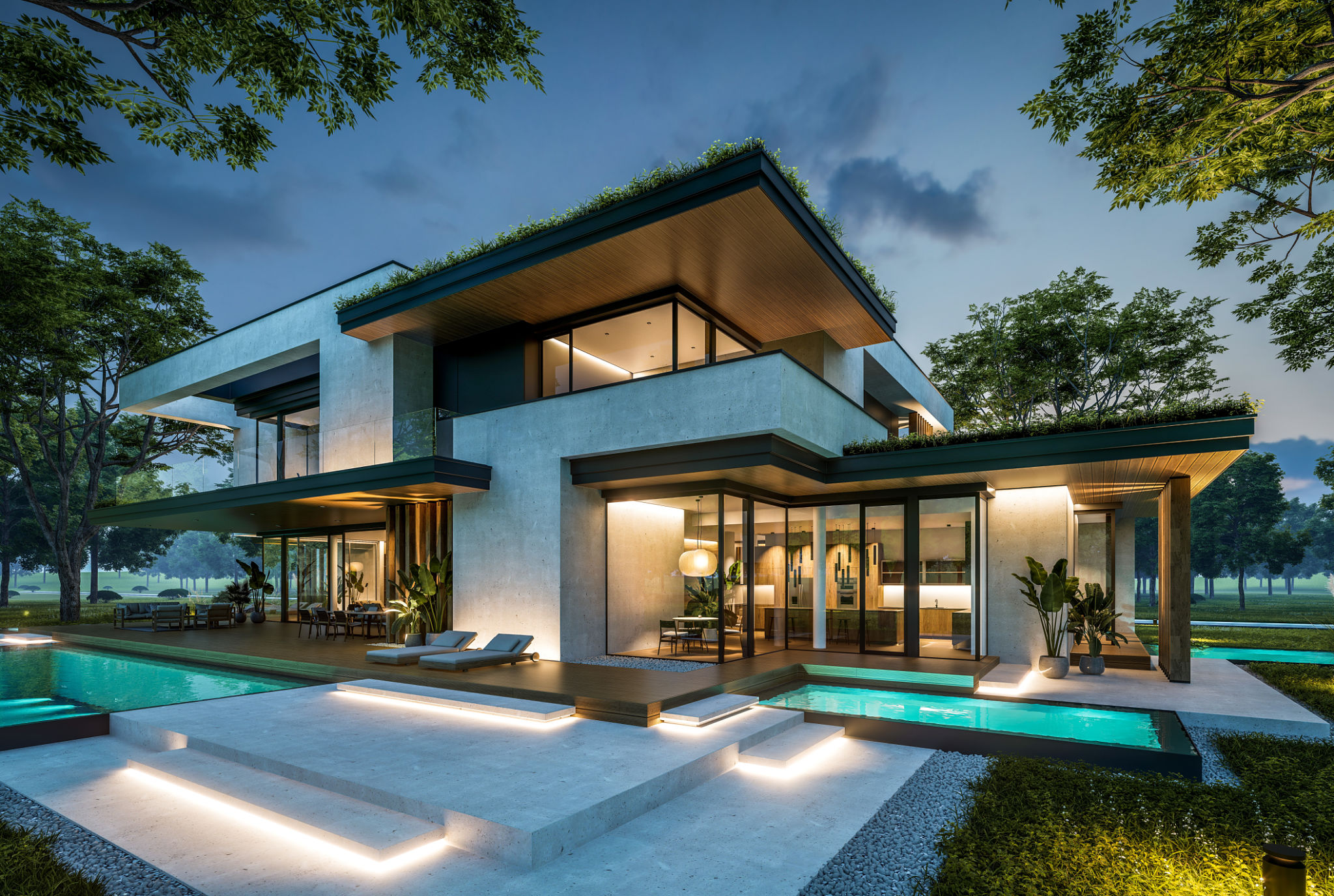 luxury house