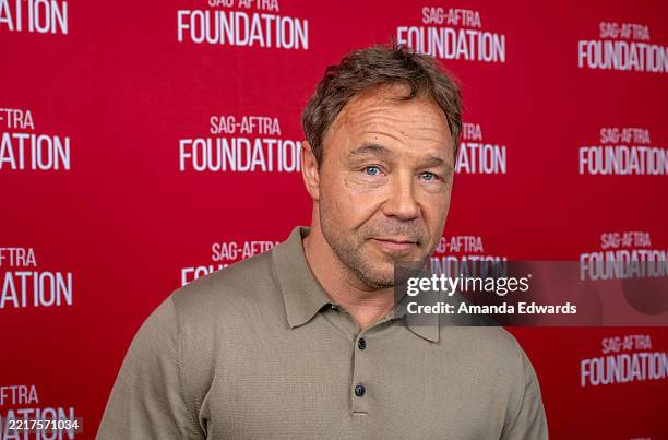 Actor and writer Stephen Graham attends the SAG-AFTRA Foundation Conversations Presents "Adolescence" event at The Meryl Streep Center for Performing...