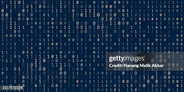 Binary Code Pattern Background Binary Code Pattern Background