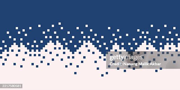flat square abstract geometric design background - peach texture stock illustrations