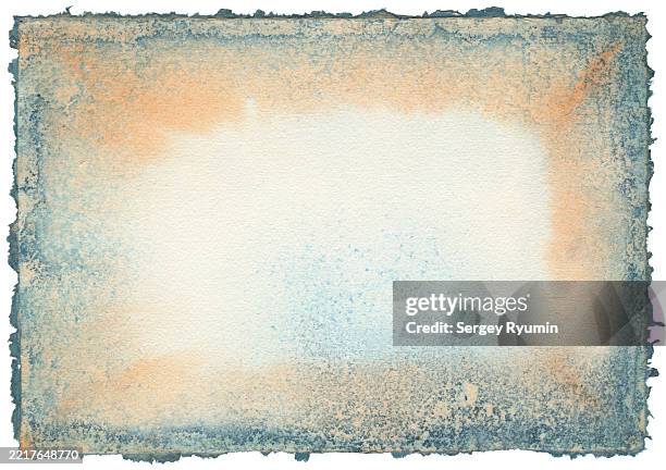stained paper - watercolour paper texture stock pictures, royalty-free photos & images
