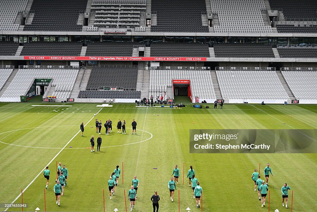 Republic of Ireland Women Media Conference and Training Session