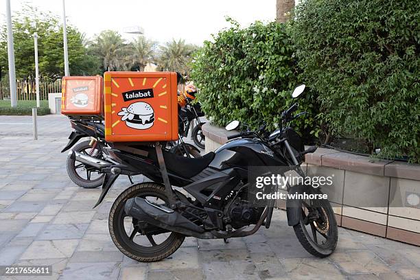 Delivery Rider Talabat 529 Fast Food Delivery Driver Stock Photos, High-Res Pictures, and ...