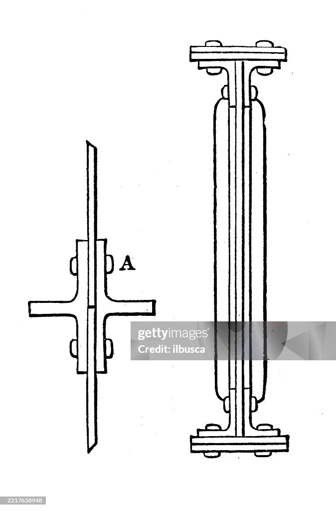 Theory Of Architecture Beams And Pillars High-Res Vector Graphic ...