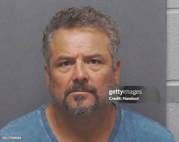 In this handout photo released by the Bexar County Sheriff’s Office, suspect Sigfredo Ceja Alvarez poses for a booking photo on June 2, 2025 in San...