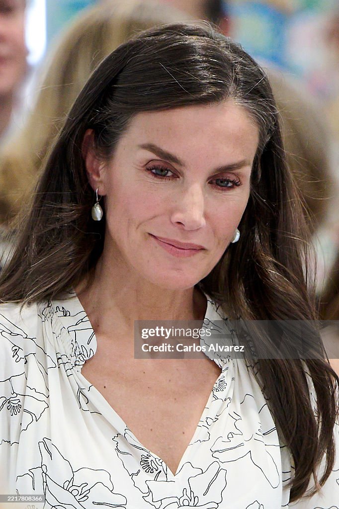 Queen Letizia Of Spain Attends The Opening of Madrid Book Fair 2025