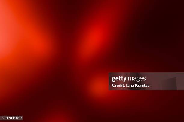 abstract smooth dark red light and black gradient texture background. futuristic 3d pattern. design element. copy space, place for text. neon empty, blank banner. - fond rouge photos et images de collection