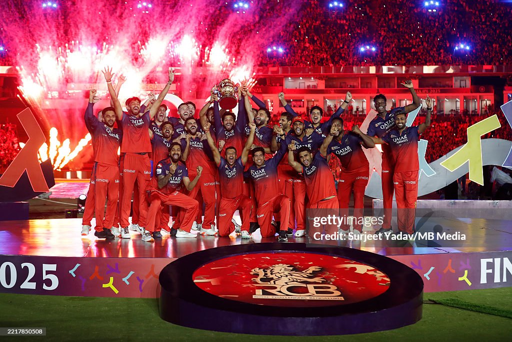 2025 IPL: Final - Royal Challengers Bengaluru v Punjab Kings