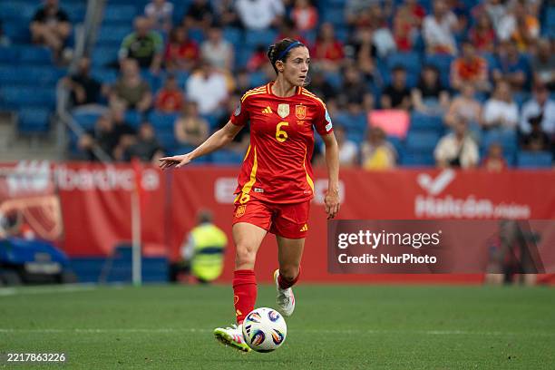 Aitana Bonmati from the Spanish National Team plays during the UEFA Women's Nations League 2024/25 Group A3 match between Spain and England at RCDE...