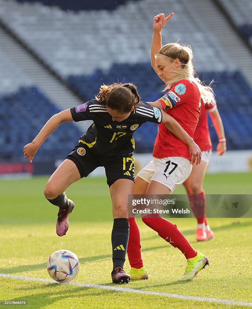 Scotland v Austria - UEFA Women's Nations League 2024/25 Grp A1 MD5